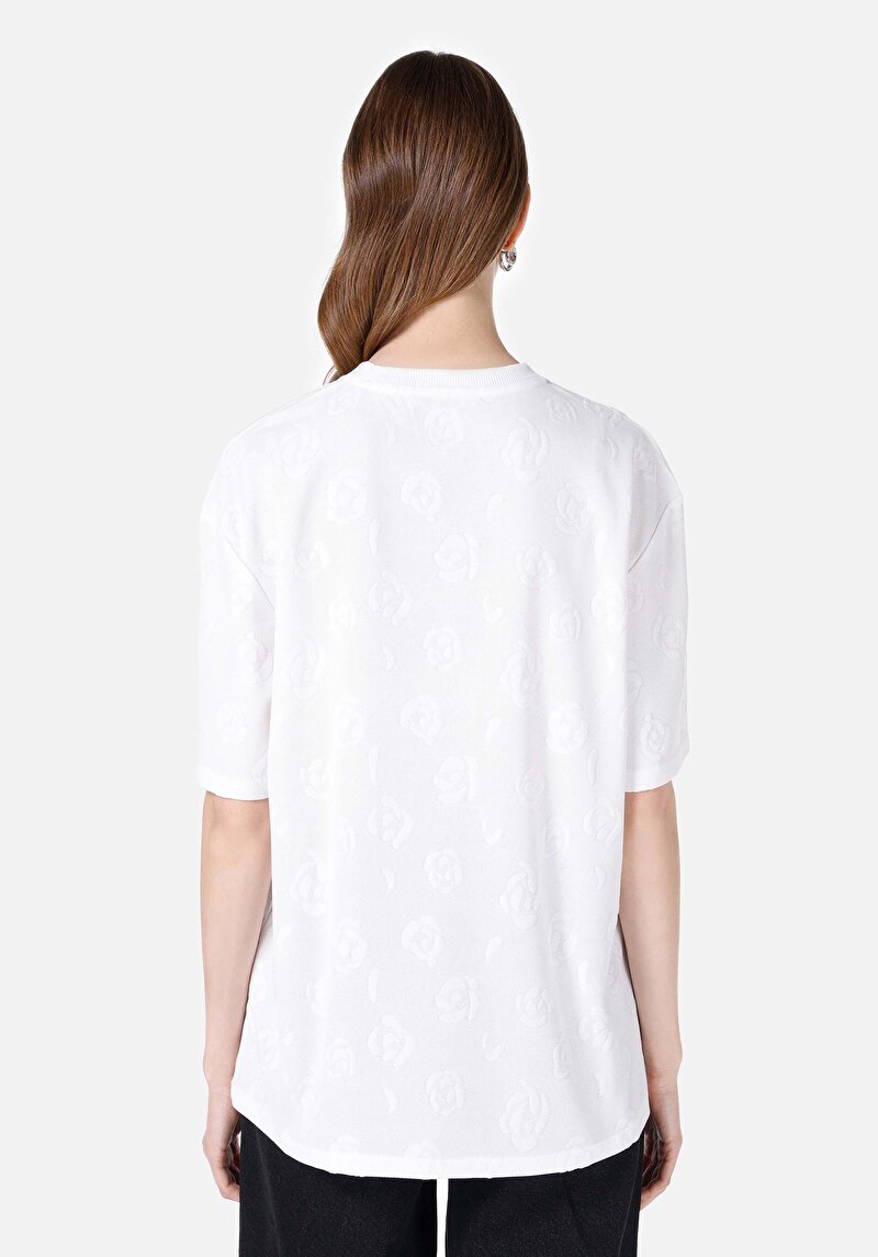 Показати інформацію про Футболка З Коротким Рукавом Жіноча Біла  Cl1068434