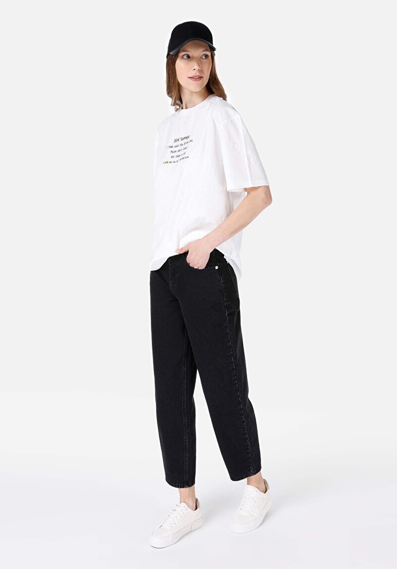 Показати інформацію про Футболка З Коротким Рукавом Жіноча Біла  Cl1068434