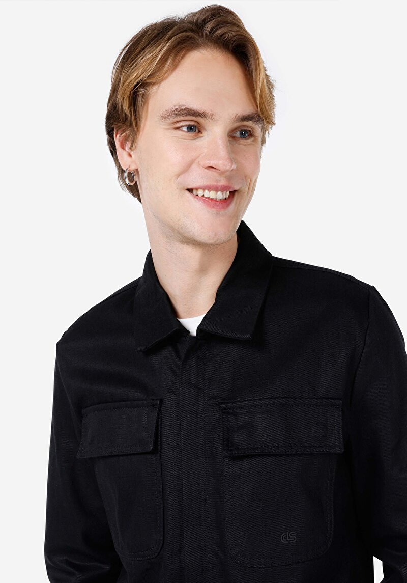 Показати інформацію про 167 Ellen Піджак Чоловічий Чорний  Cl1067503