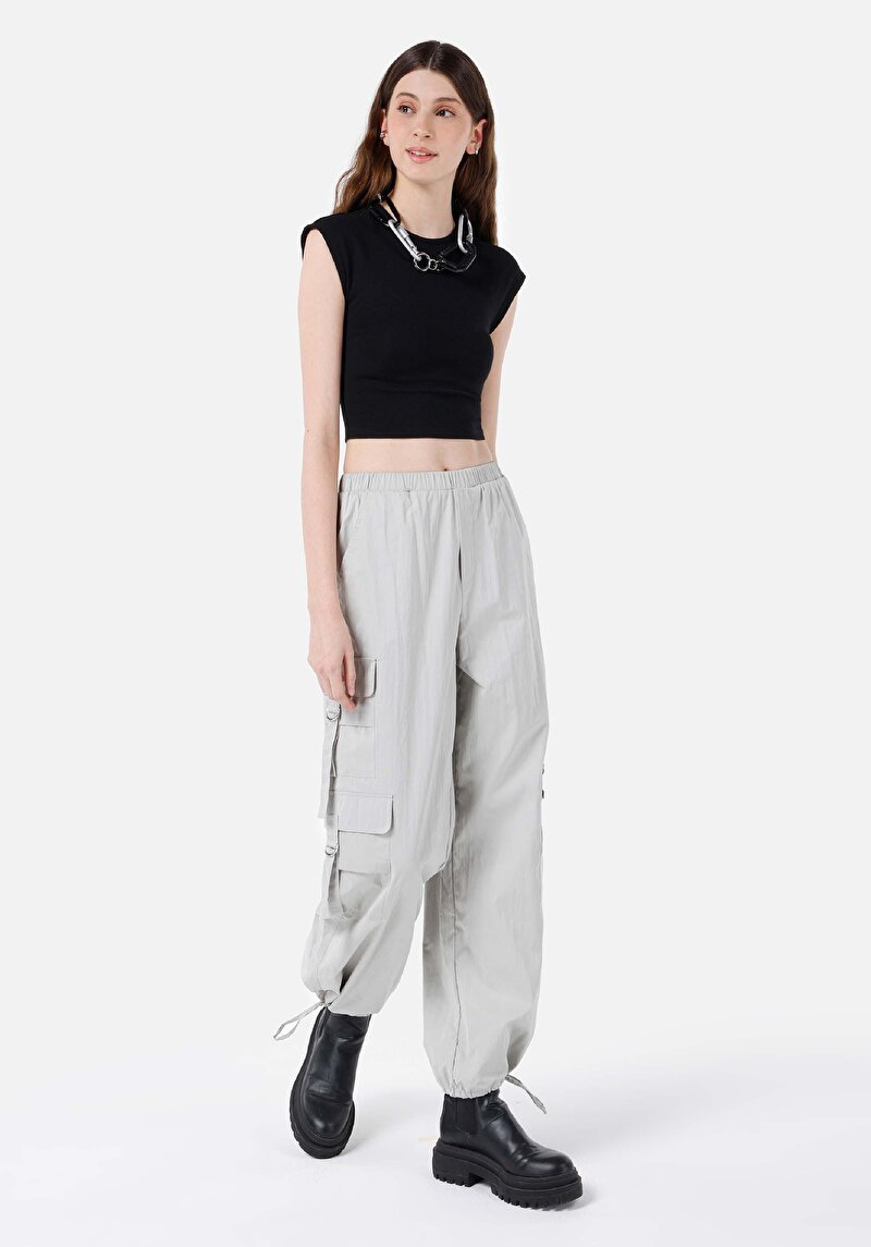 Показати інформацію про Футболка З Коротким Рукавом Жіноча Чорна  Cl1068561