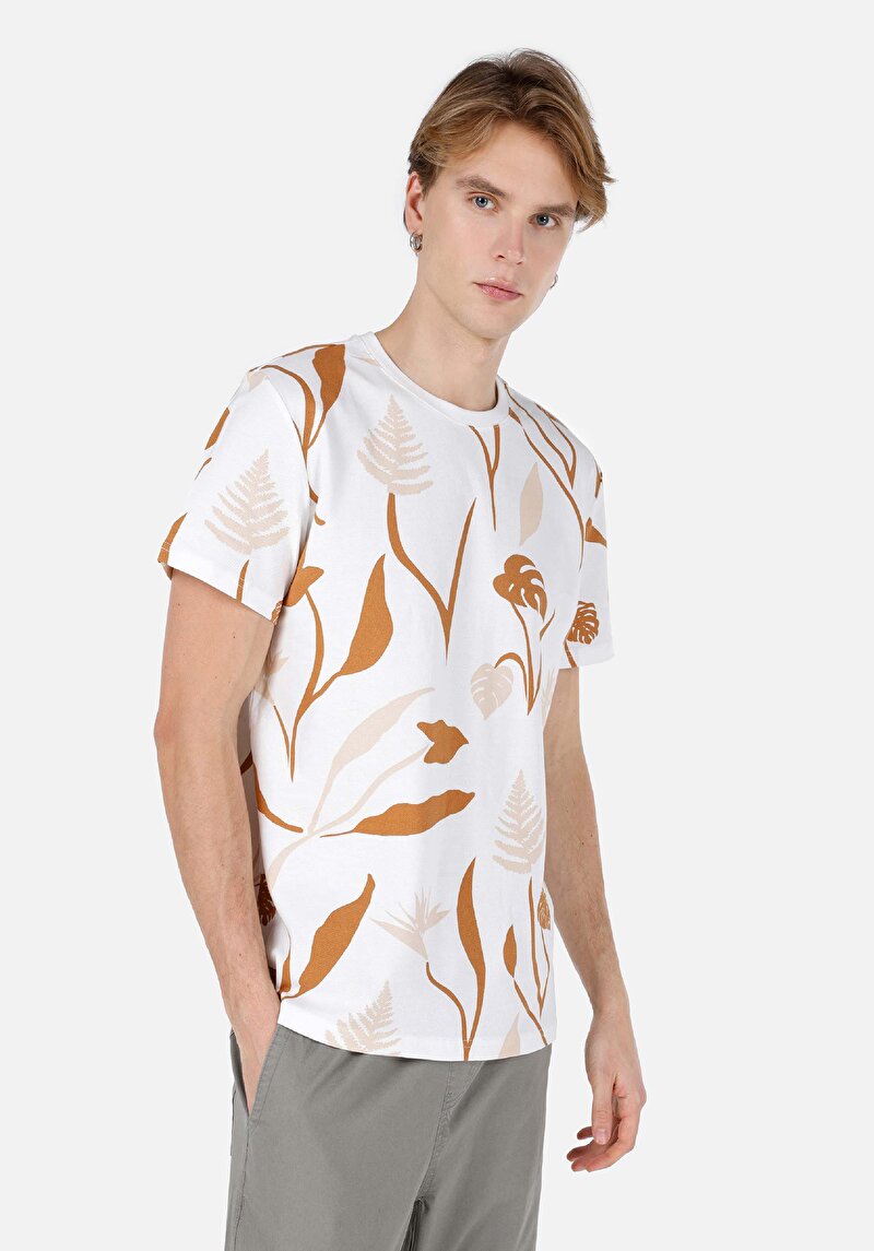 Зображення Футболка З Коротким Рукавом Чоловіча Біла  Cl1067614