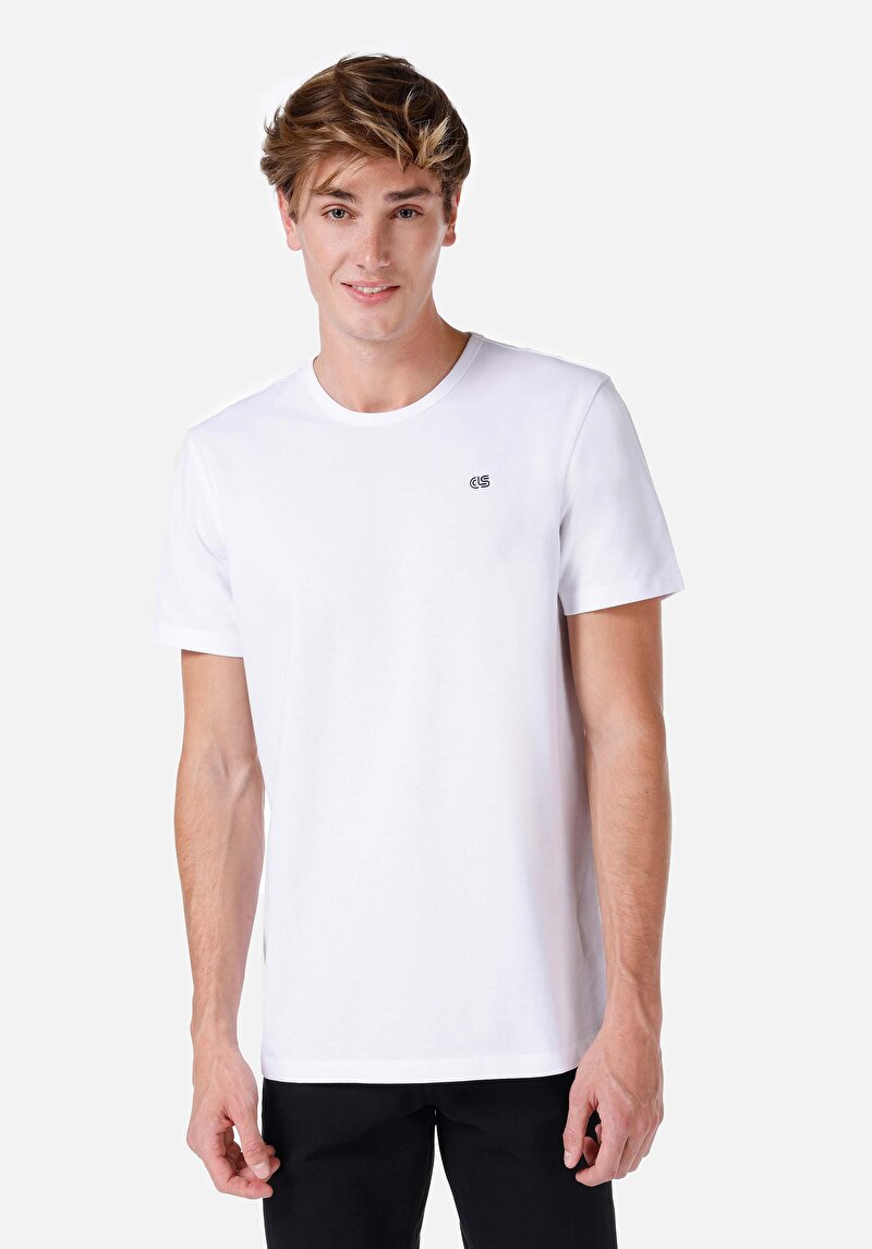 Зображення Футболка З Коротким Рукавом Чоловіча Біла  Cl1068565