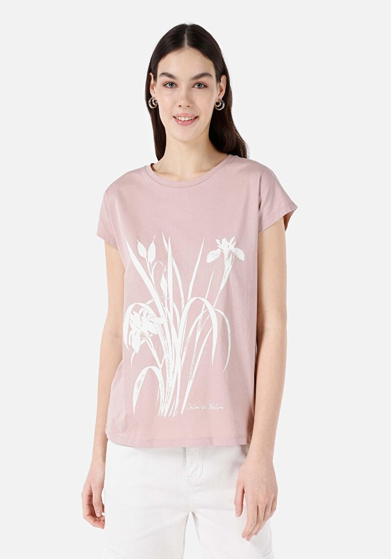 Зображення Футболка З Коротким Рукавом Жіноча Рожева  Cl1068575