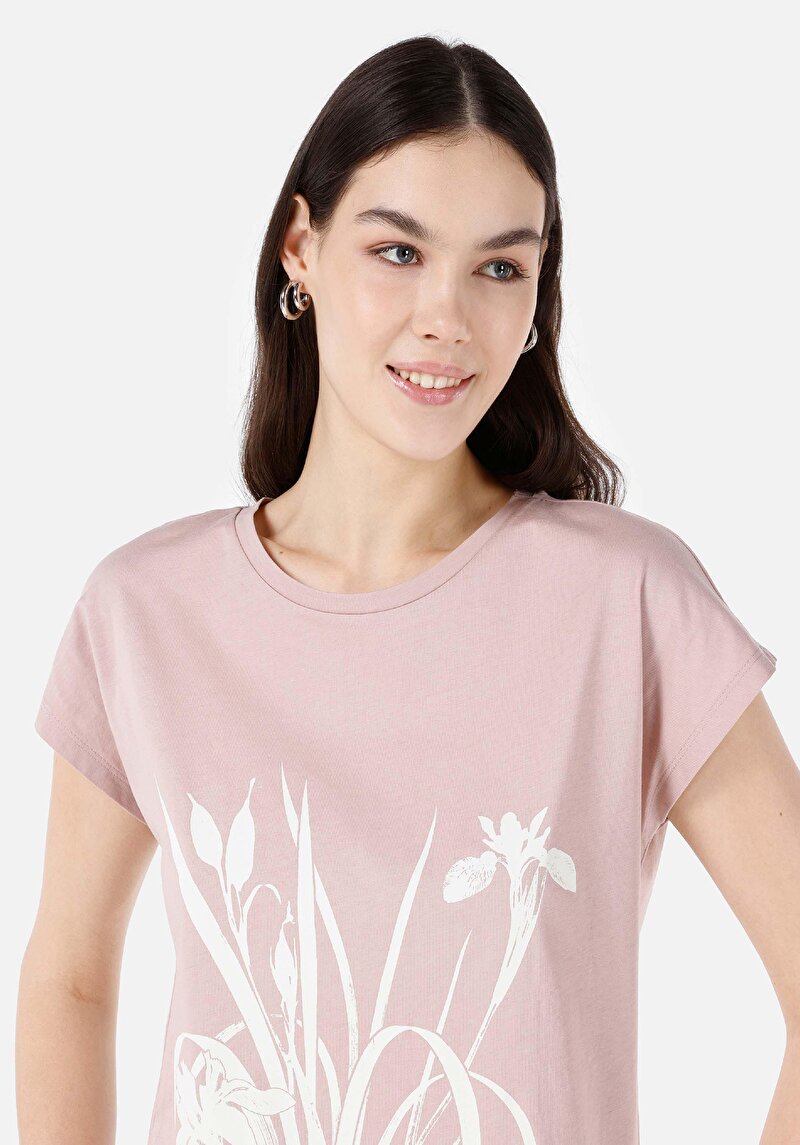 Показати інформацію про Футболка З Коротким Рукавом Жіноча Рожева  Cl1068575