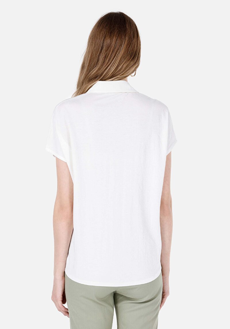 Показати інформацію про Футболка З Коротким Рукавом Жіноча Біла  Cl1068720