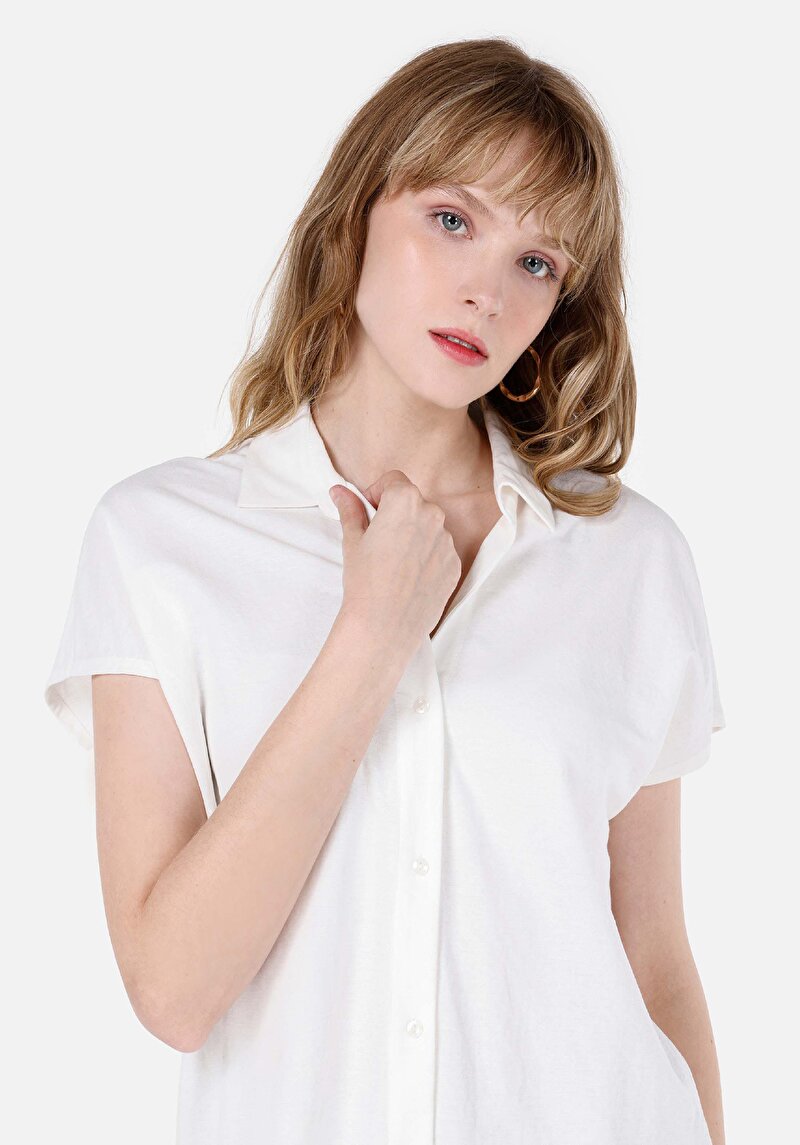 Показати інформацію про Футболка З Коротким Рукавом Жіноча Біла  Cl1068720