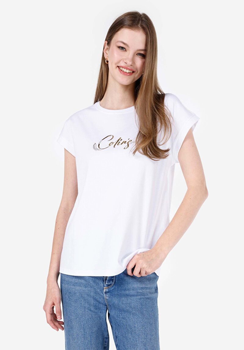 Зображення Футболка З Коротким Рукавом Жіноча Біла  Cl1068731