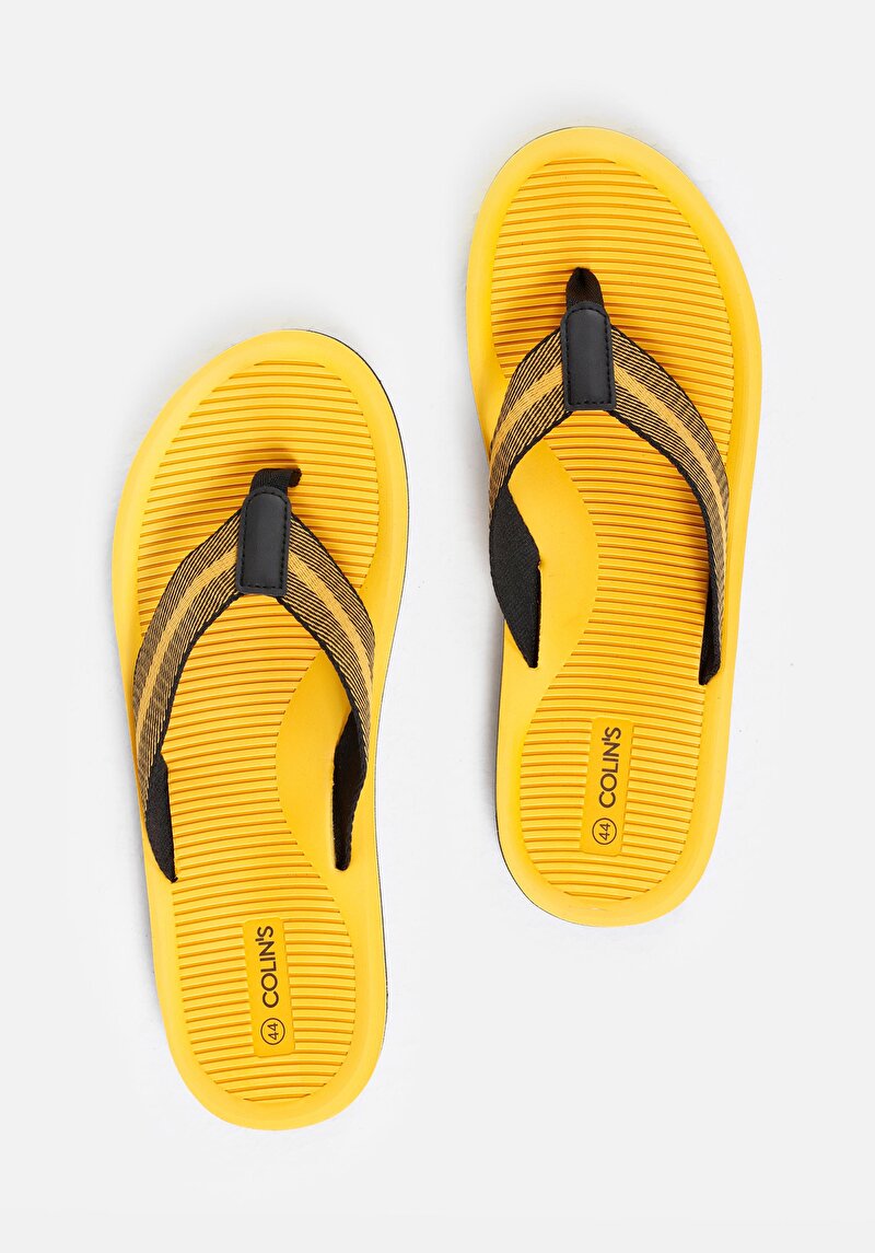 Зображення Шльопанці Чоловічі Жовті  Cl1069403
