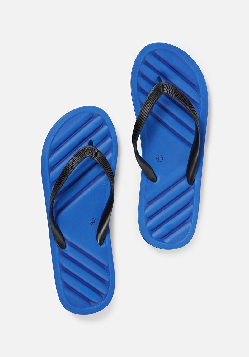 Зображення Шльопанці Чоловічі Блакитні  Cl1069405