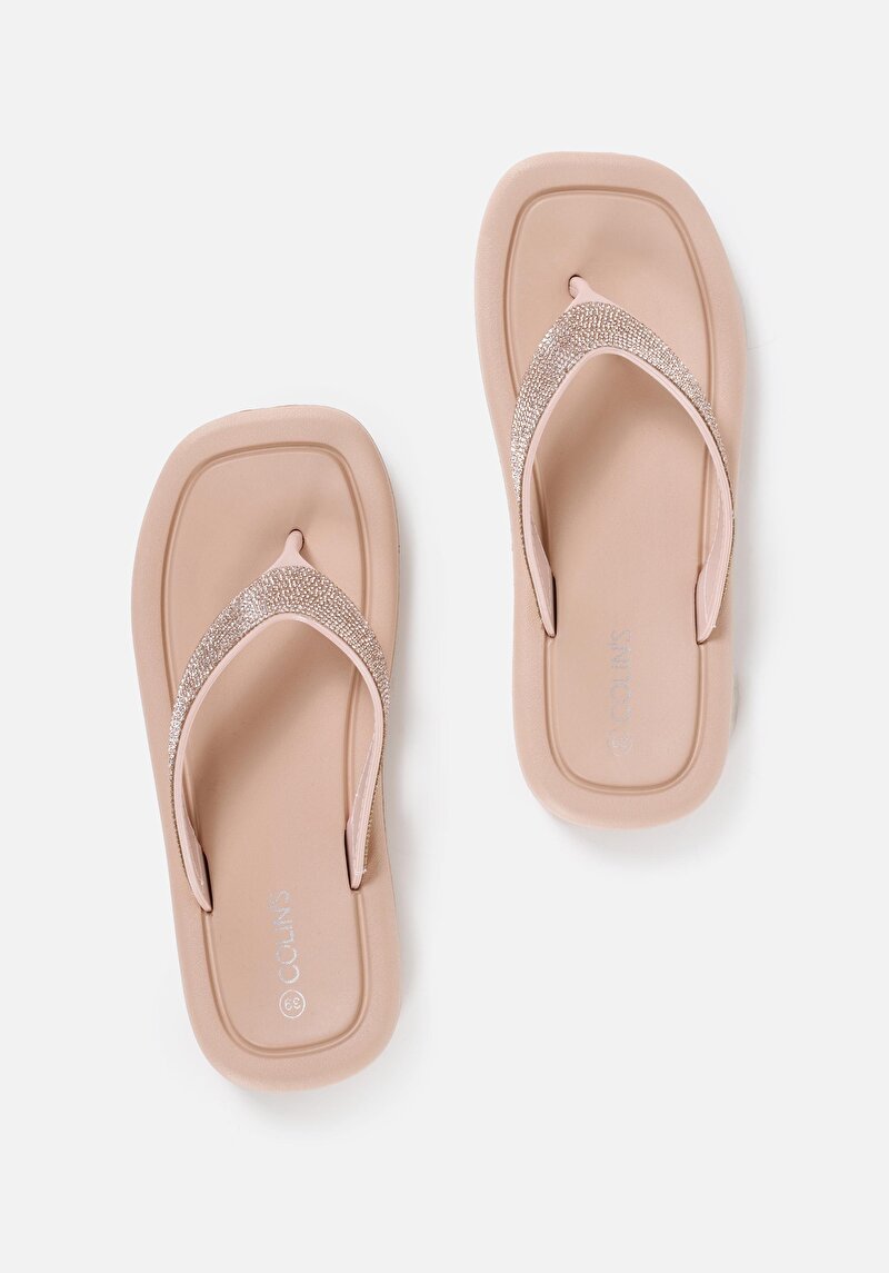 Зображення Шльопанці Жіночі Бежеві  Cl1069509