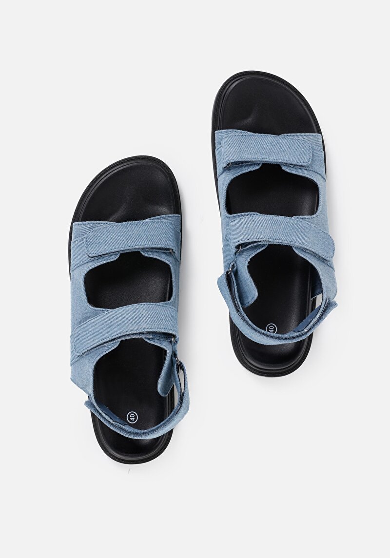 Зображення Сандалі Жіночі Блакитні  Cl1069511