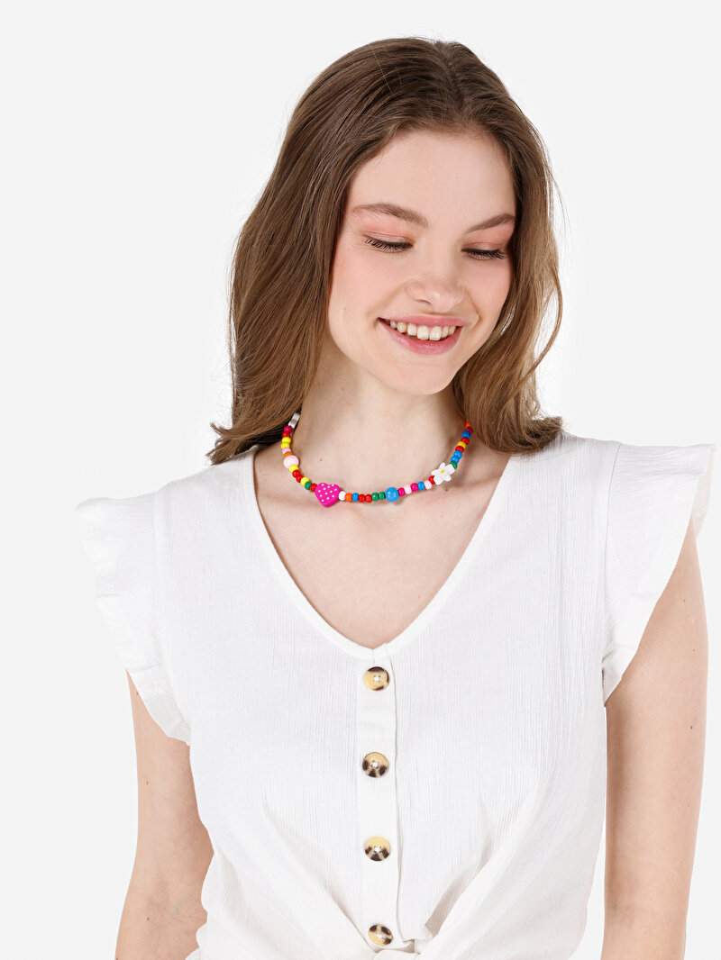 Показати інформацію про Футболка З Коротким Рукавом Жіноча Біла  Cl1069154