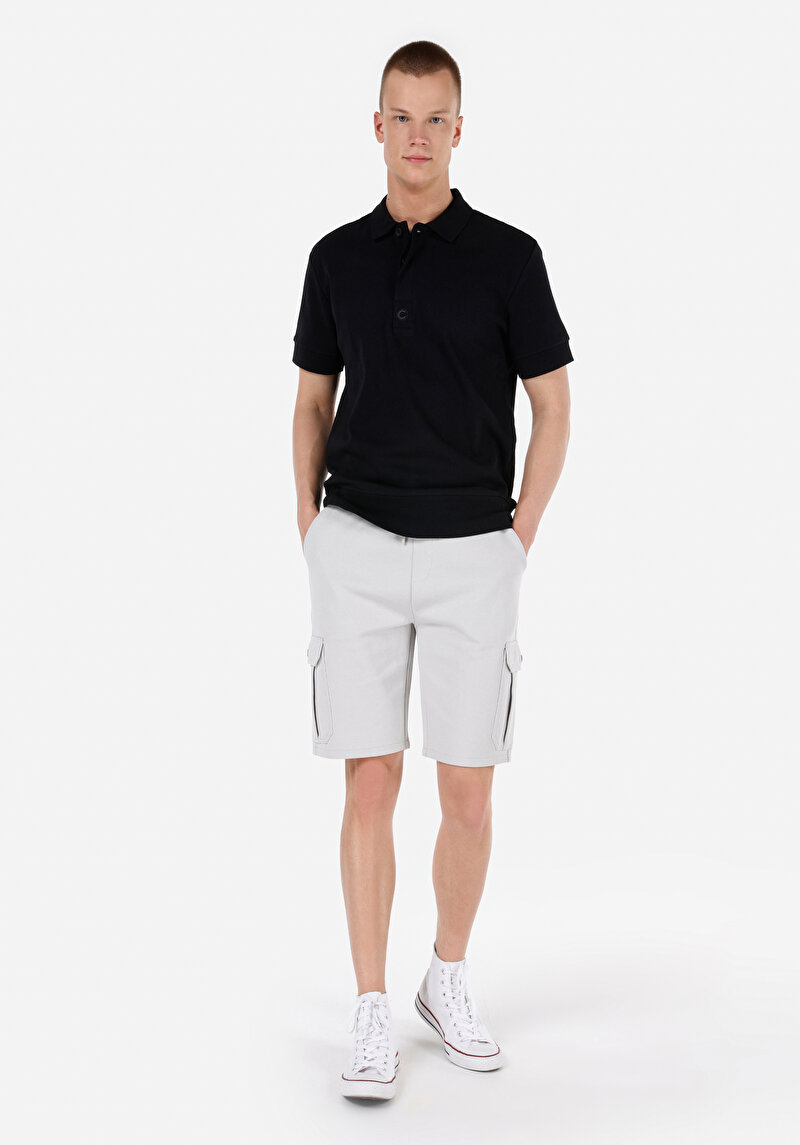 Показати інформацію про Поло З Коротким Рукавом Чоловіче Чорне  Cl1066820