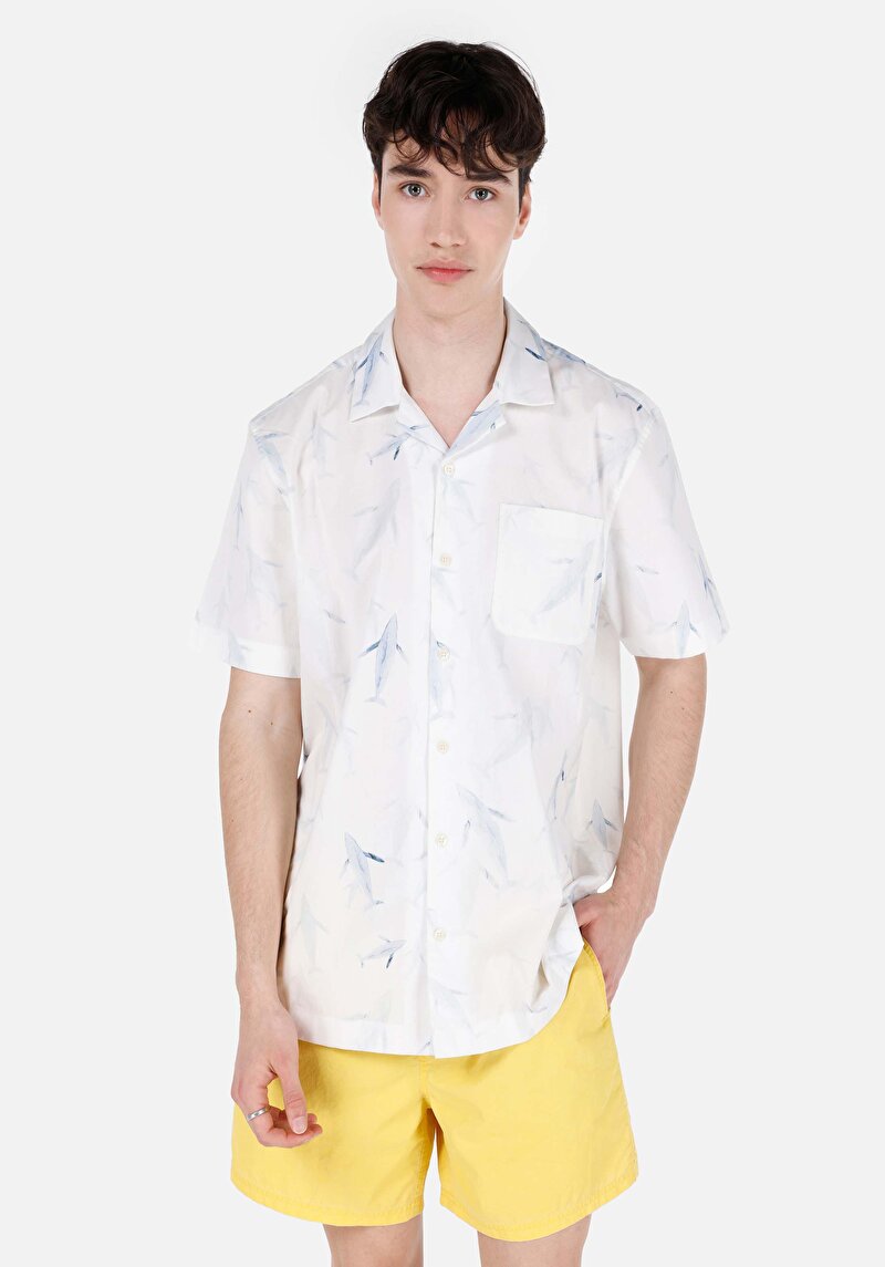 Зображення Сорочка З Коротким Рукавом Чоловіча Біла  Cl1067551