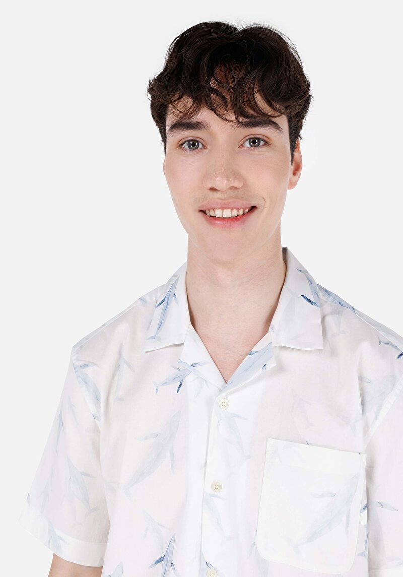 Зображення Сорочка З Коротким Рукавом Чоловіча Біла Cl1067551