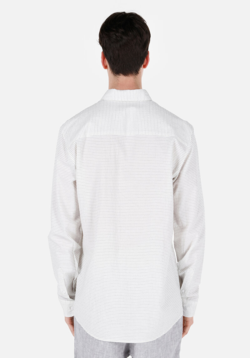 Зображення Сорочка З Довгим Рукавом Чоловіча Біла Cl1069469