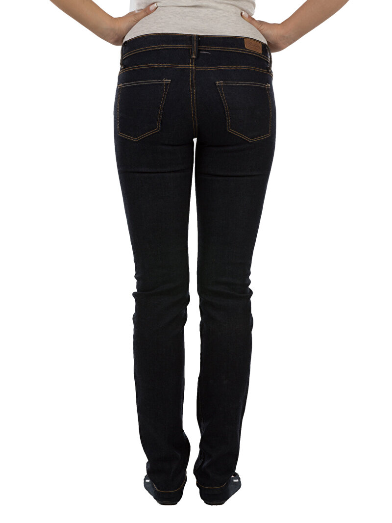 Зображення 704 Anya Джинси Жіночі Блакитні Вузького Крою Clbdewpnt0252770