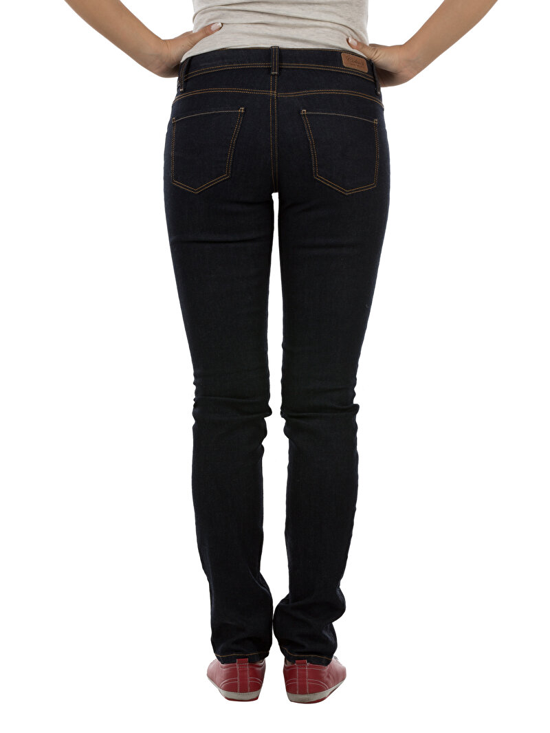 Показати інформацію про 793 Monica Джинси Жіночі Блакитні Класичного Крою Clbdewpnt0305710