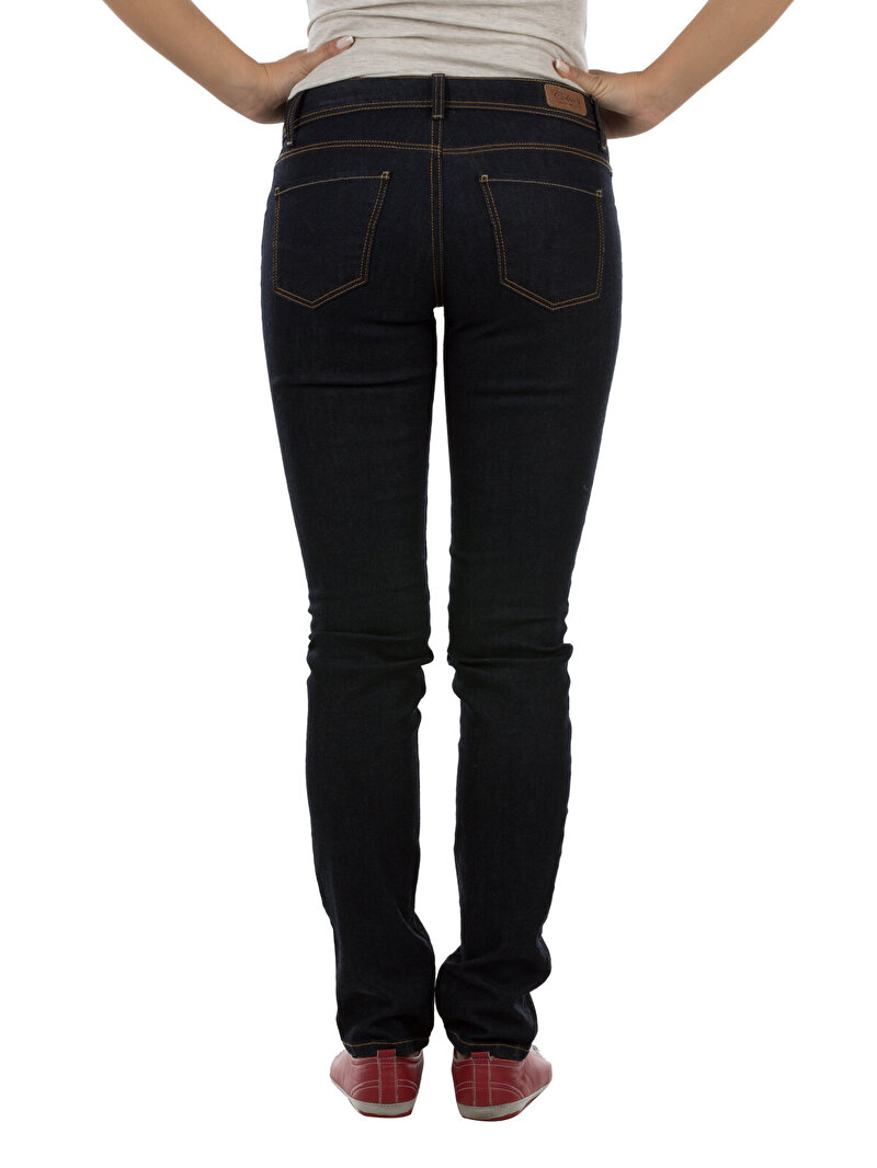 Зображення 793 Monica Джинси Жіночі Блакитні Класичного Крою Clbdewpnt0305710