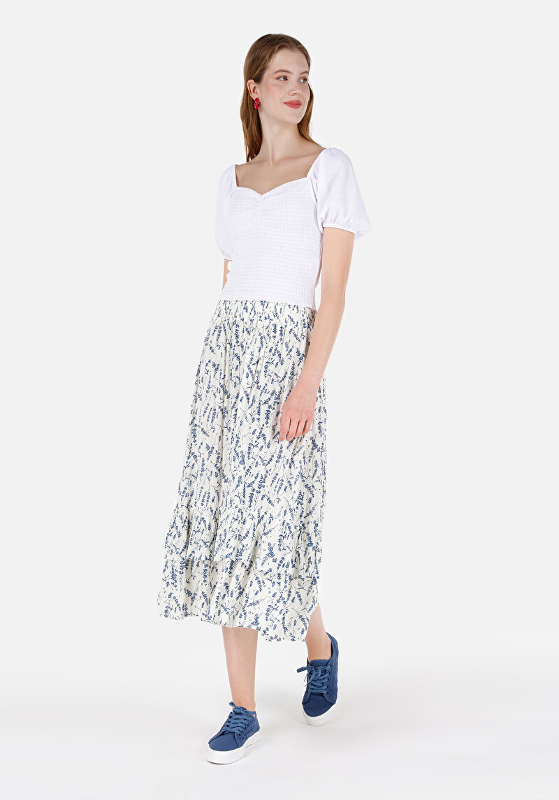 Показати інформацію про Футболка З Коротким Рукавом Жіноча Біла  Cl1069102