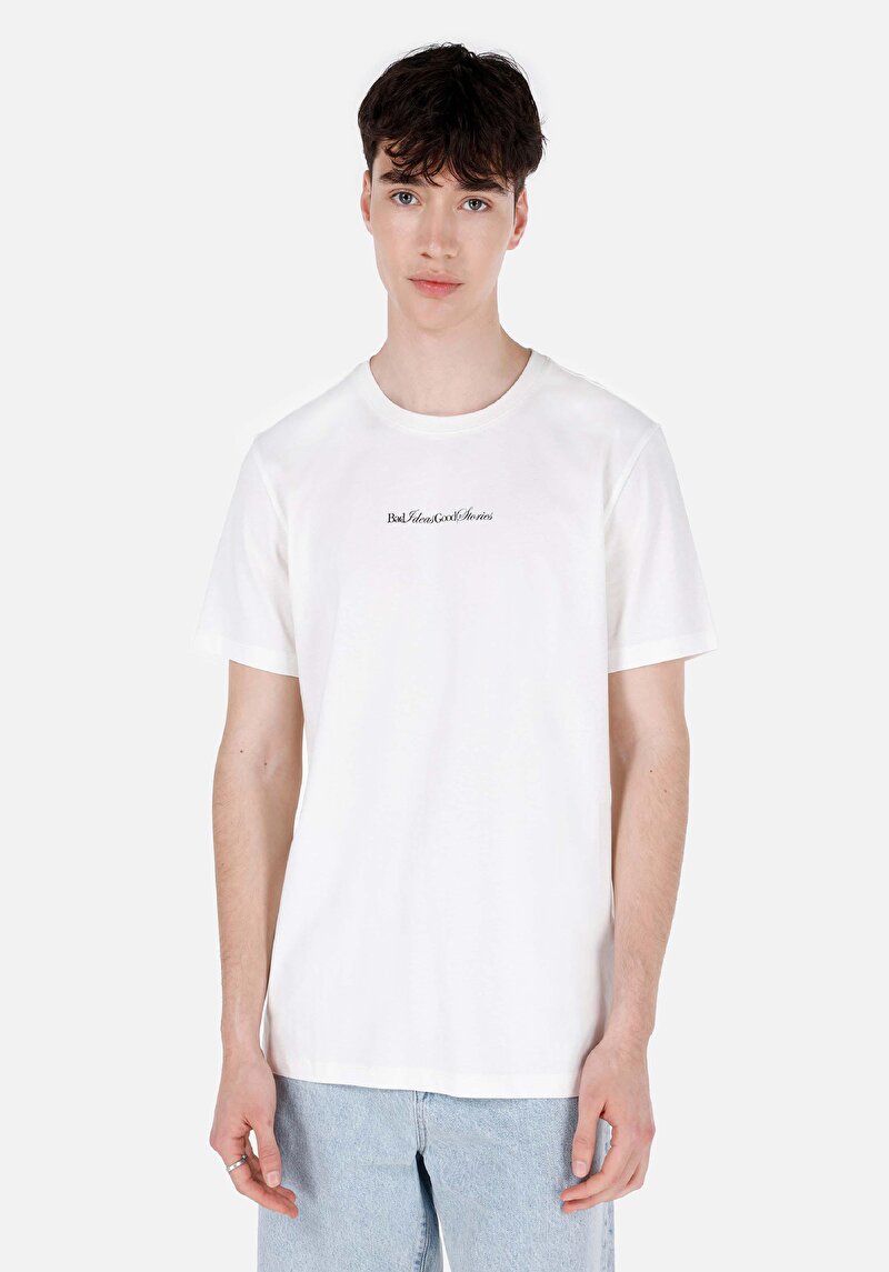 Зображення Футболка З Коротким Рукавом Чоловіча Біла  Cl1068795