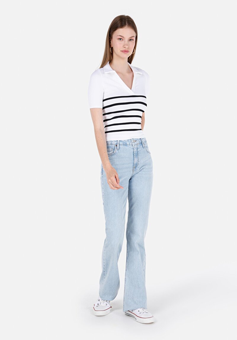 Показати інформацію про Футболка З Коротким Рукавом Жіноча Біла  Cl1071666