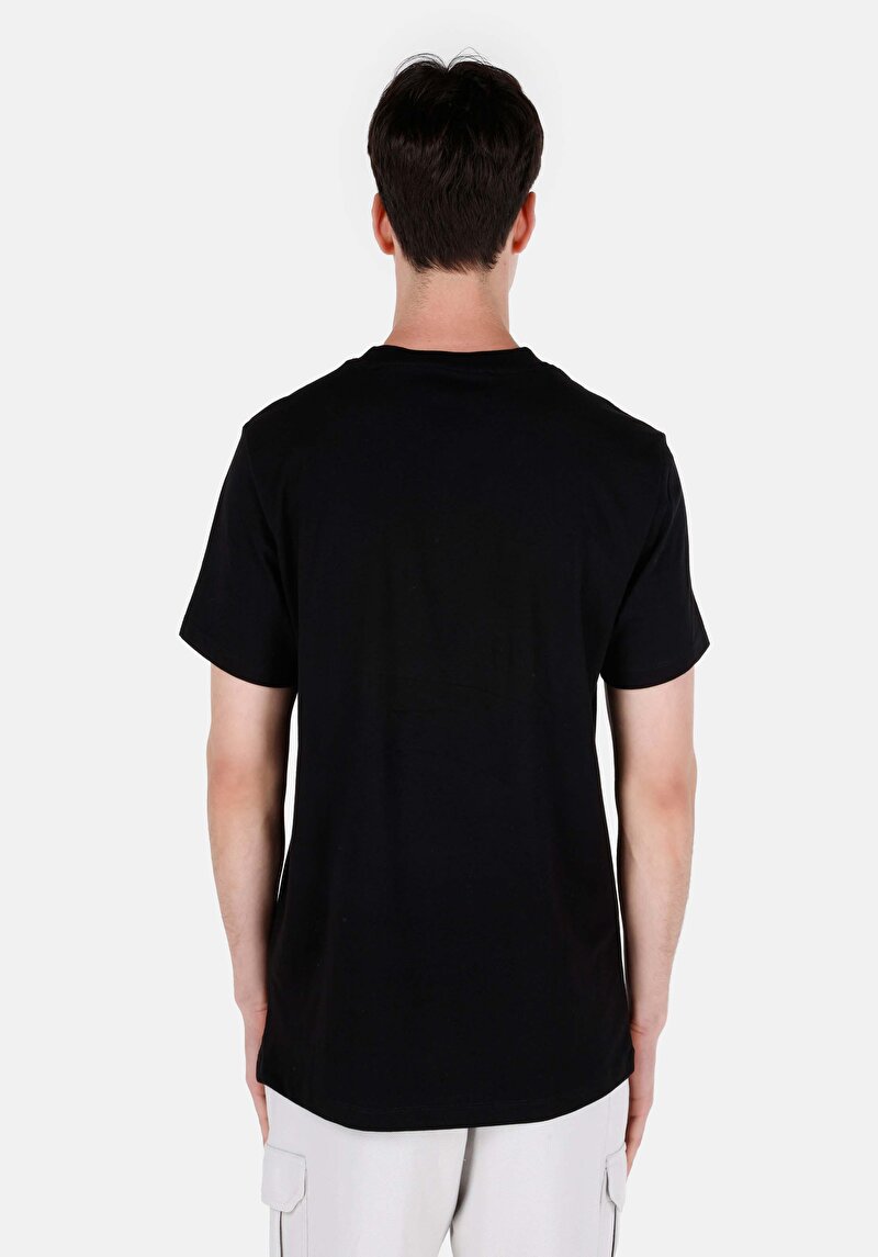 Показати інформацію про Футболка З Коротким Рукавом Чоловіча Чорна  Cl1064852