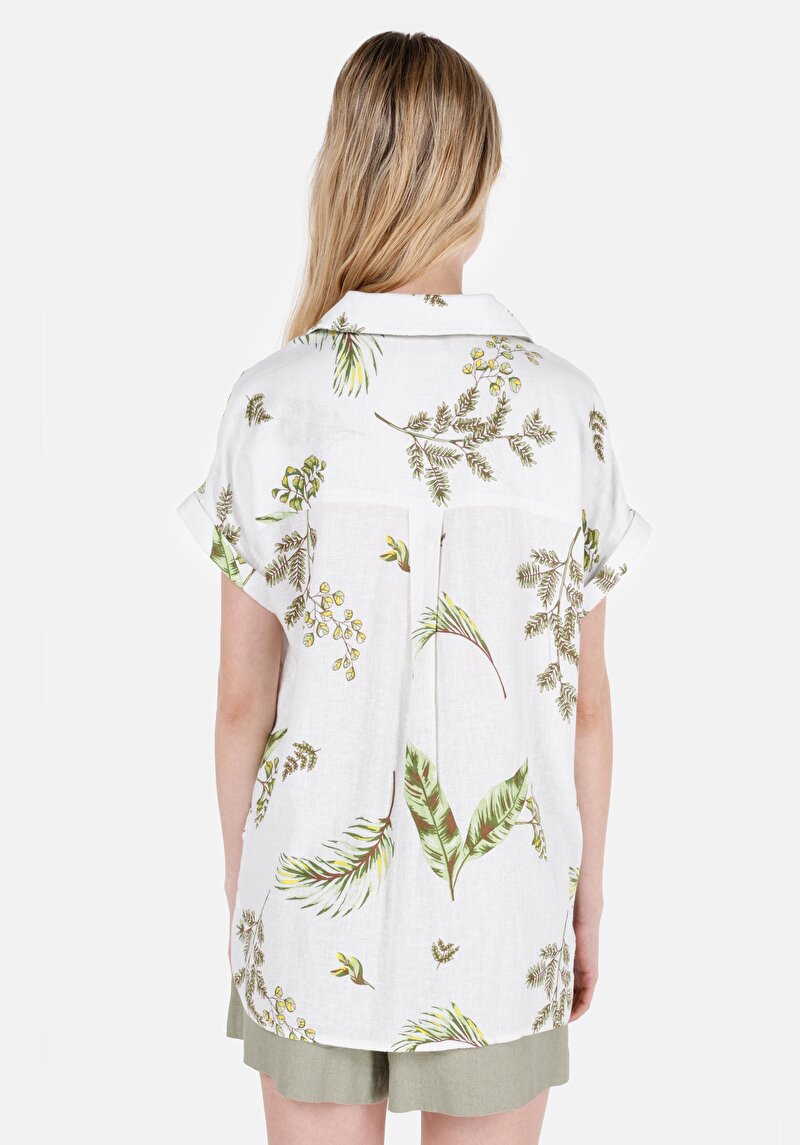 Зображення Сорочка З Коротким Рукавом Жіноча Бежева Cl1068887