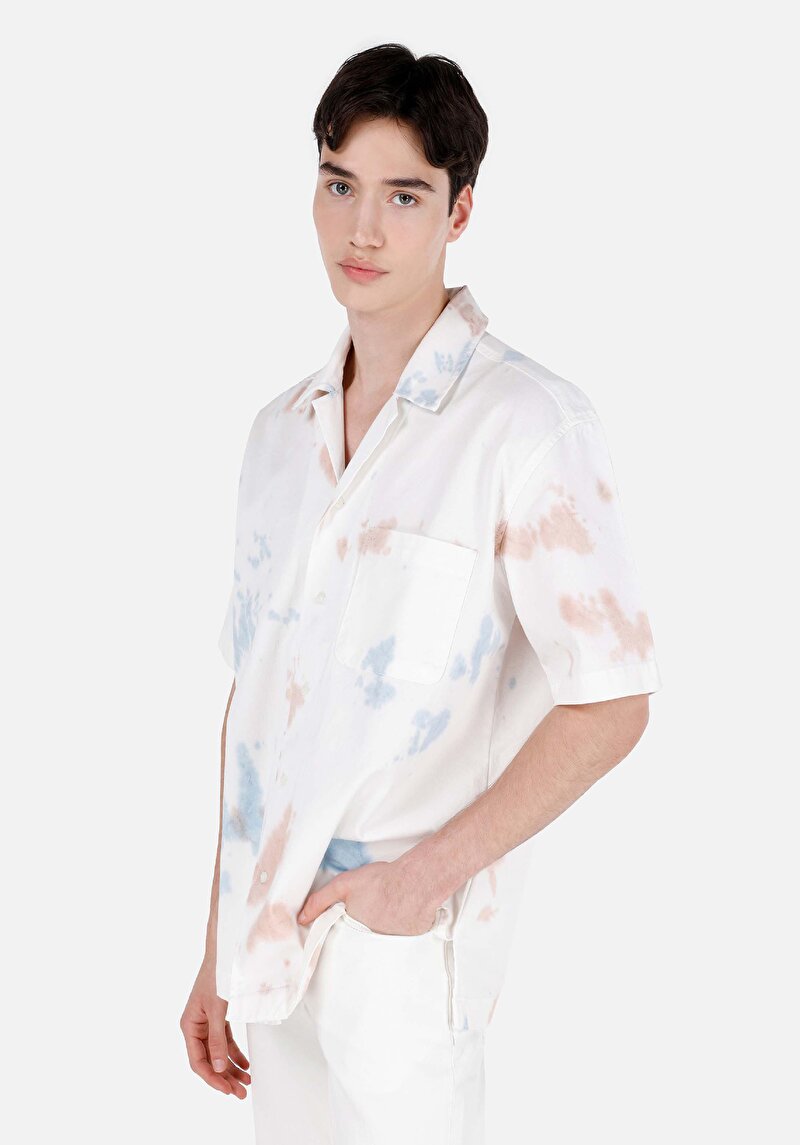 Зображення 145 Elias Сорочка З Коротким Рукавом Чоловіча Бежева  Cl1069575