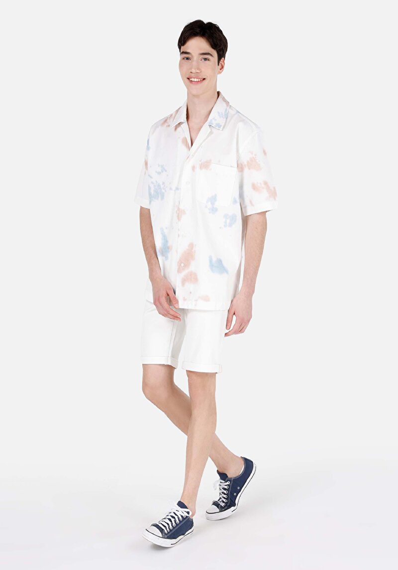 Зображення 145 Elias Сорочка З Коротким Рукавом Чоловіча Бежева Cl1069575