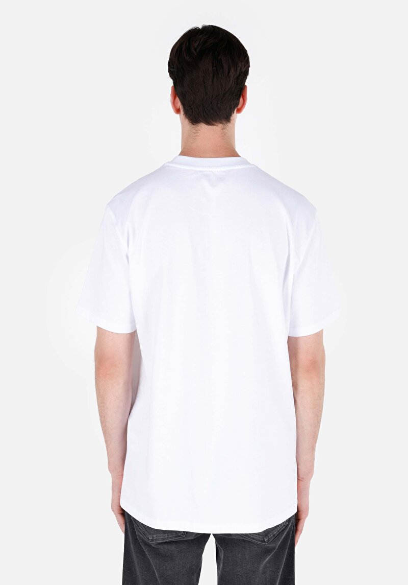 Показати інформацію про Футболка З Коротким Рукавом Чоловіча Біла  Cl1070984