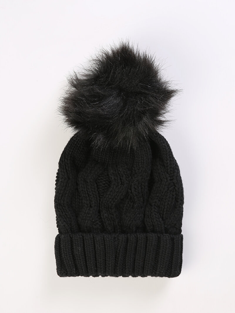 Показати інформацію про Шапка Жіноча Чорна  Cl1046364