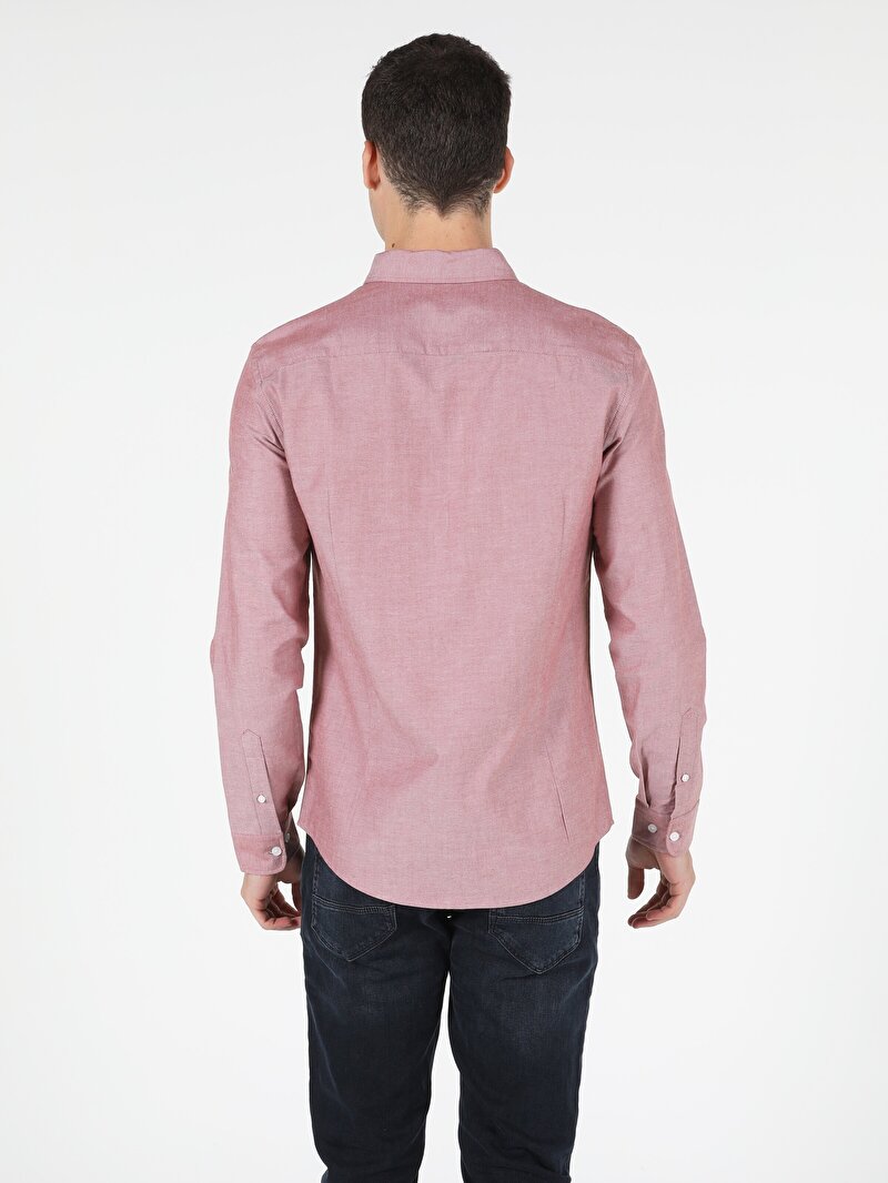 Показати інформацію про Сорочка З Довгим Рукавом Чоловіча Помаранчева  Cl1048576