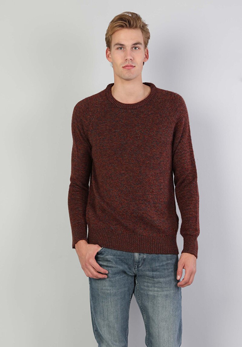 Показати інформацію про Светр Чоловічий Помаранчевий  Cl1036355