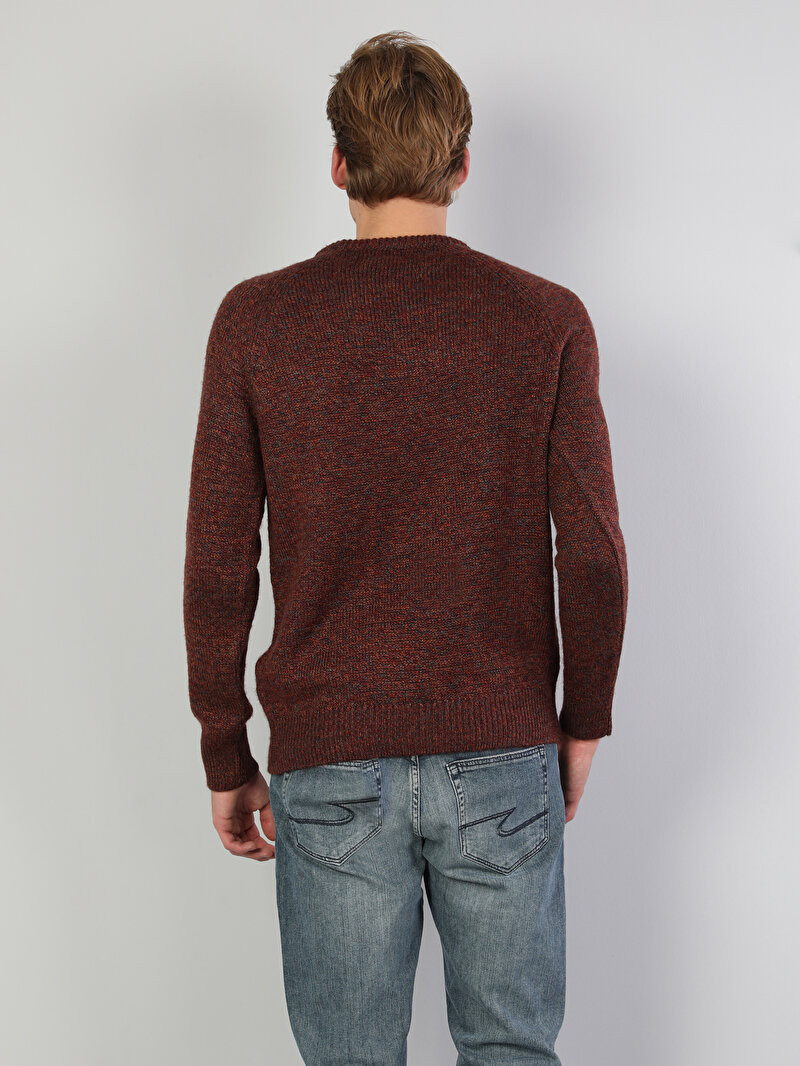 Показати інформацію про Светр Чоловічий Помаранчевий  Cl1036355