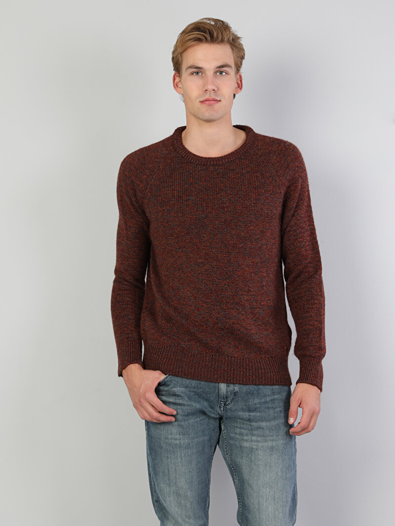 Показати інформацію про Светр Чоловічий Помаранчевий  Cl1036355