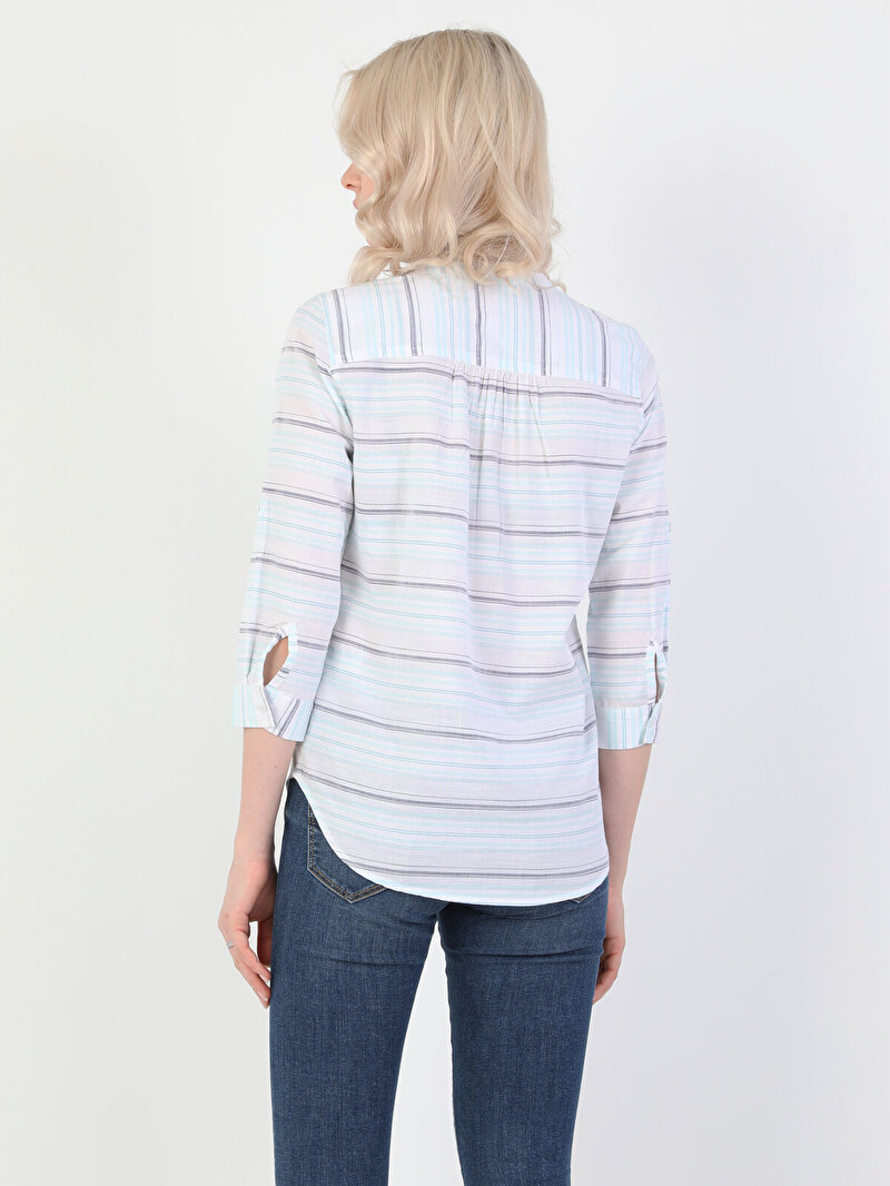 Показати інформацію про Сорочка З Довгим Рукавом Жіноча Зелена Оверсайз Cl1047909