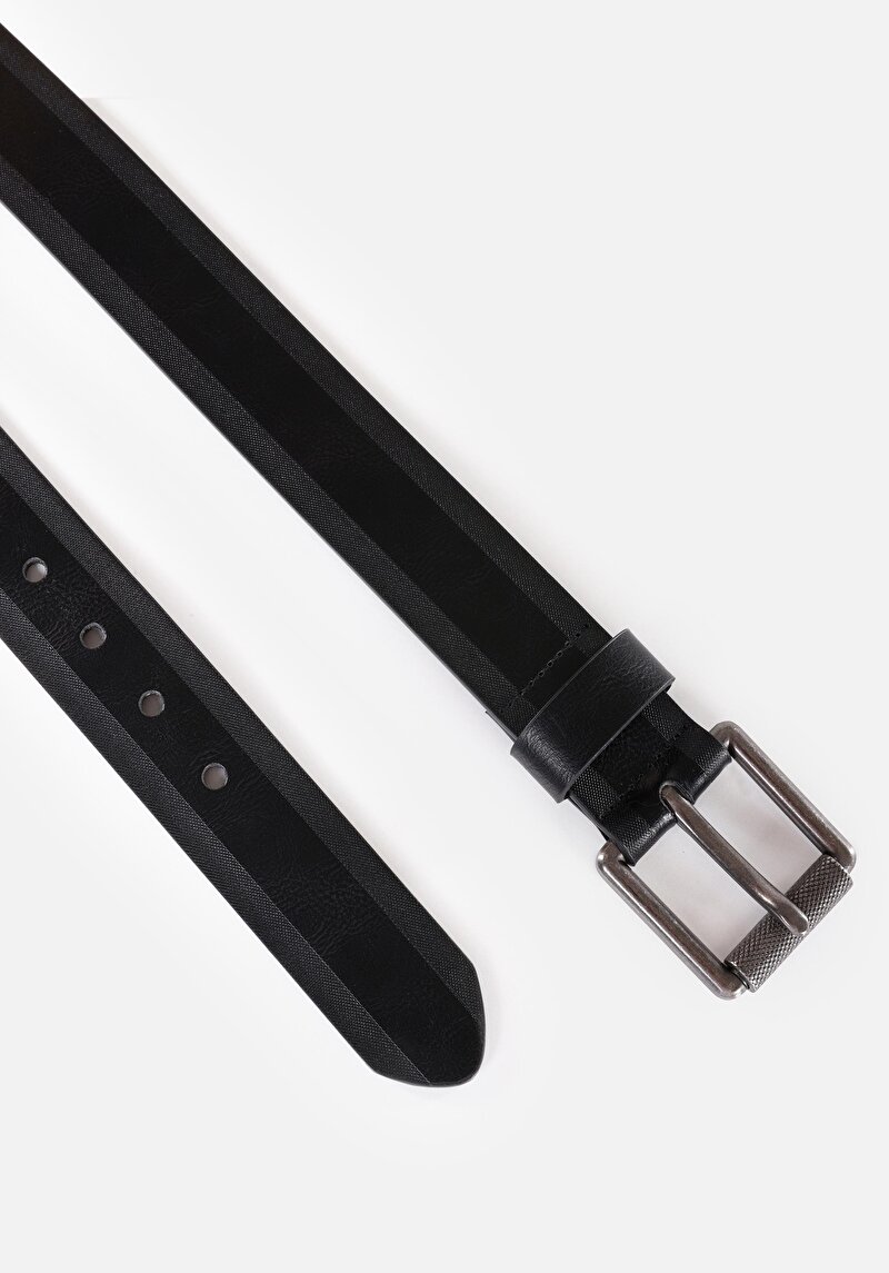 Показати інформацію про Ремінь Чоловічий Чорний  Cl1071458