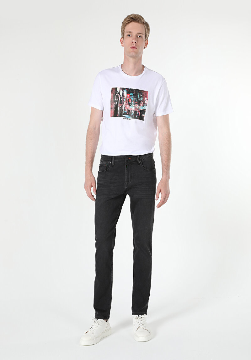 Показати інформацію про 044 Karl Джинси Чоловічі  Прямого Крою Cl1060736