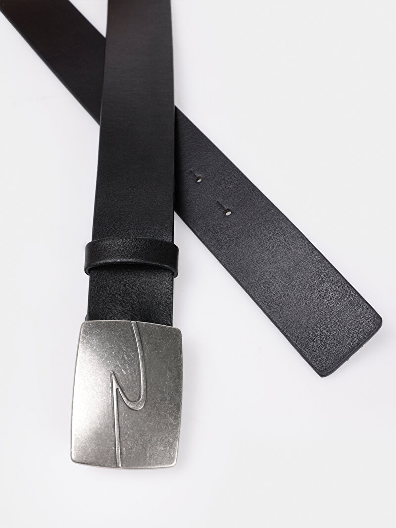 Показати інформацію про Ремінь Чоловічий Чорний  Cl1072668