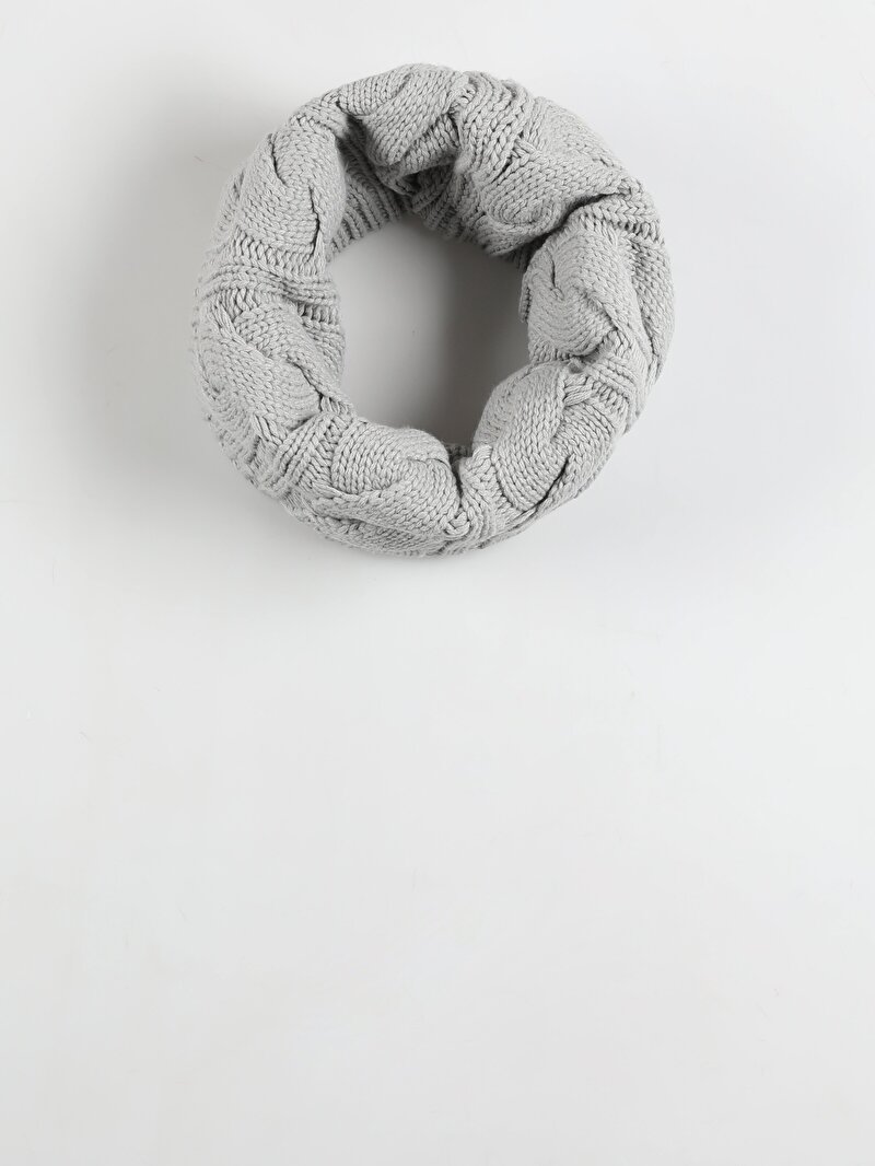 Показати інформацію про Шарф Жіночий Сірий  Cl1051889