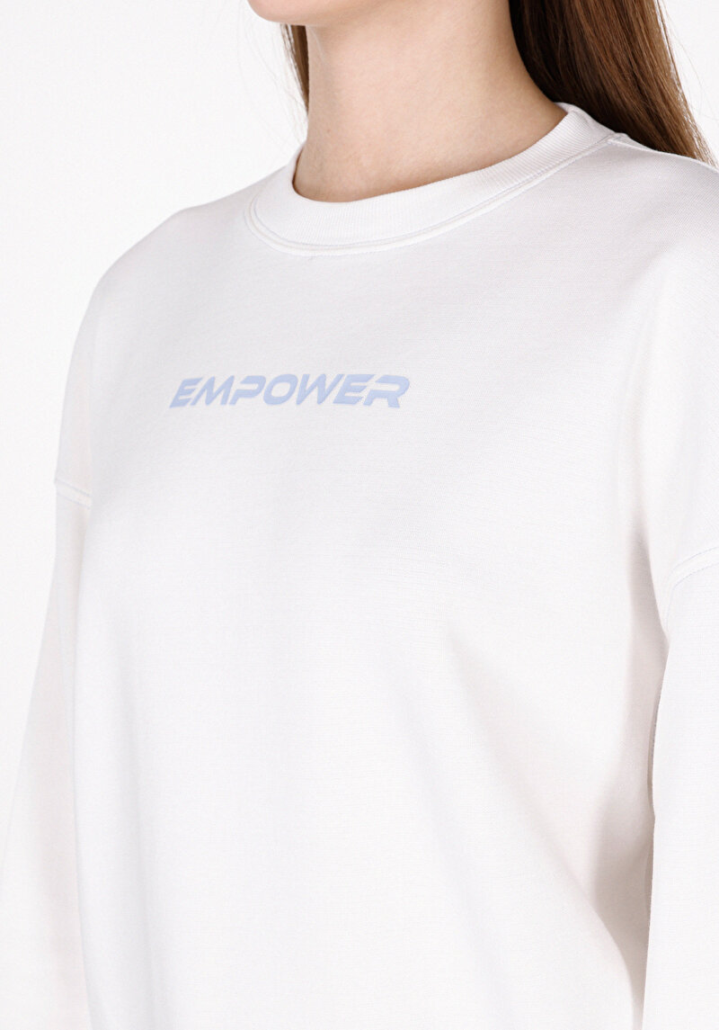 Показати інформацію про Толстовка Жіноча Біла  Cl1073251