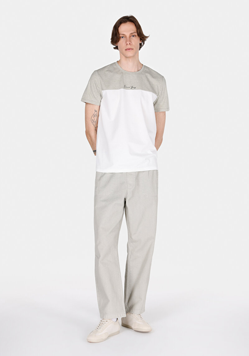 Показати інформацію про Футболка З Коротким Рукавом Чоловіча Зелена  Cl1073844