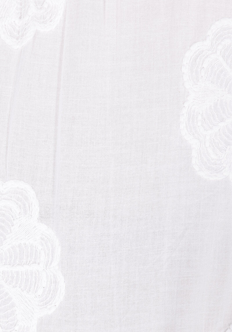 Показати інформацію про Сорочка З Довгим Рукавом Жіноча Біла  Cl1073349