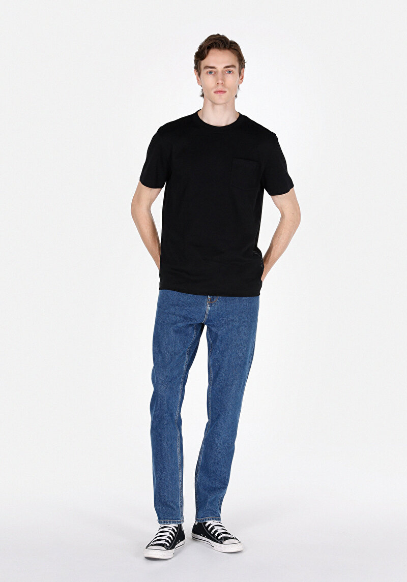 Зображення Футболка З Коротким Рукавом Чоловіча Чорна  Cl1073080