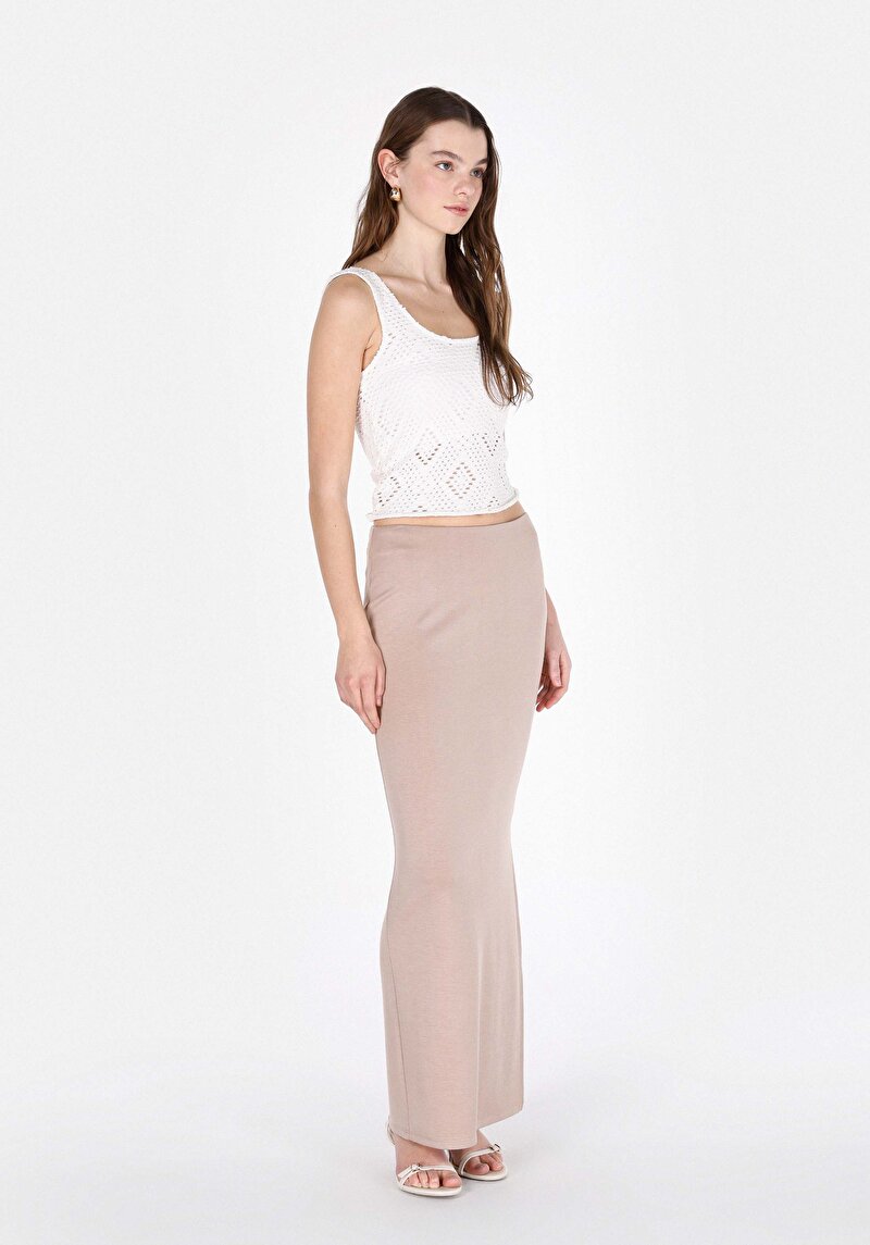 Показати інформацію про Спідниця Жіноча Бежева  Cl1073051