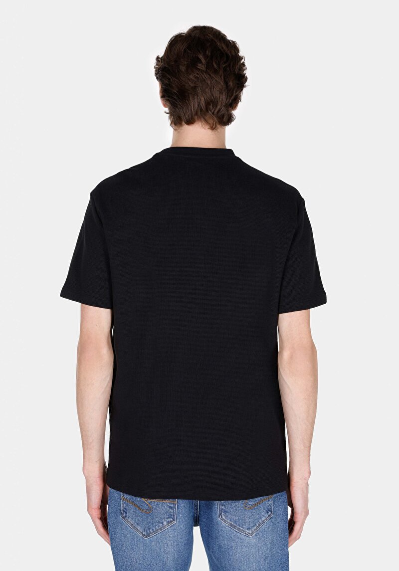 Показати інформацію про Футболка З Коротким Рукавом Чоловіча Чорна  Cl1072066