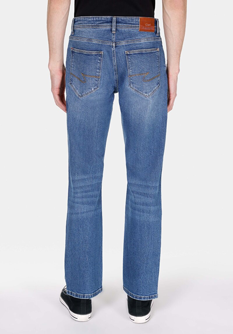 Зображення 045 David Джинси Чоловічі Блакитні Класичного Крою Cl1072209