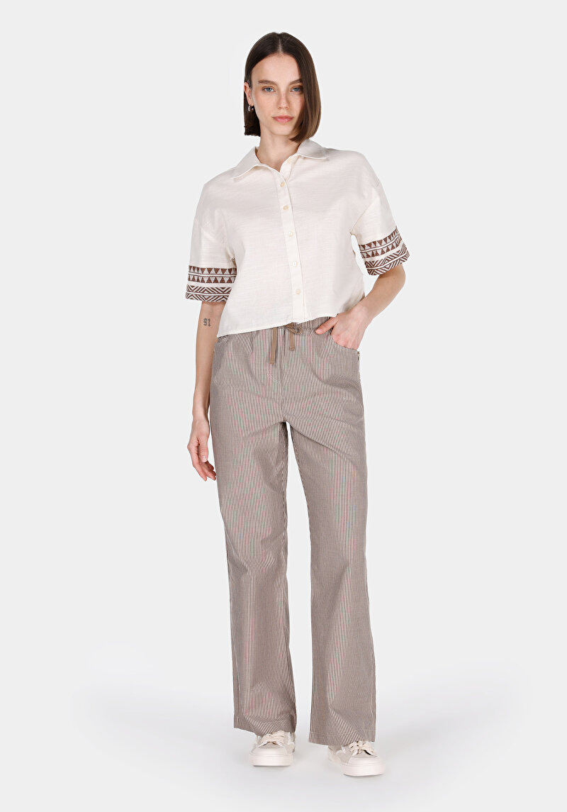 Зображення Брюки Жіночі Коричневі  Cl1073417