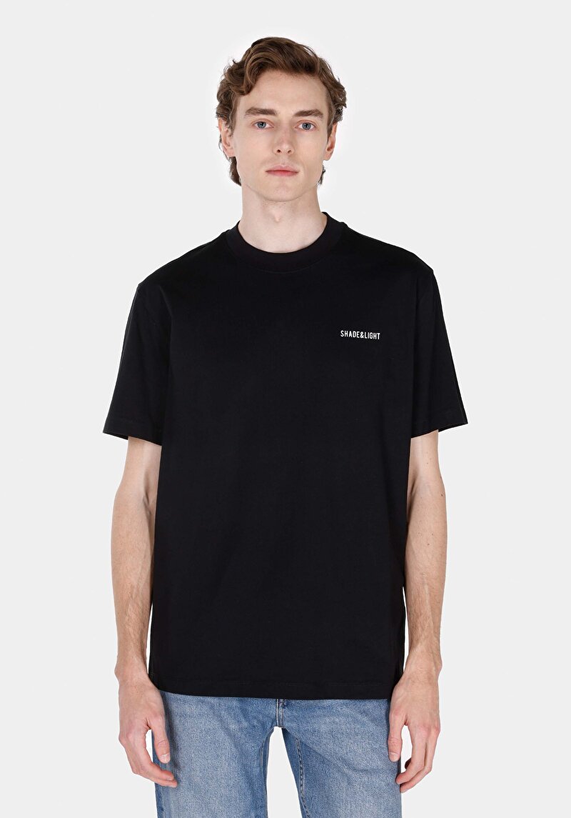 Зображення Футболка З Коротким Рукавом Чоловіча Чорна  Cl1072388